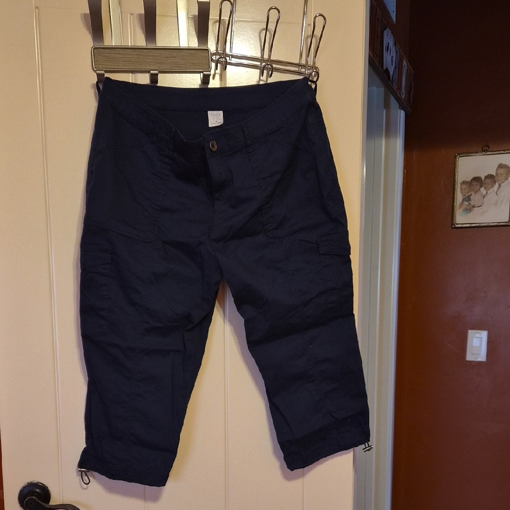 Time and Tru Navy Capris